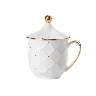 Чайный сервиз фарфоровый на 6 персон 8 предметов, белый Чайный сервиз фарфоровый на 6 персон 8 предметов, белый