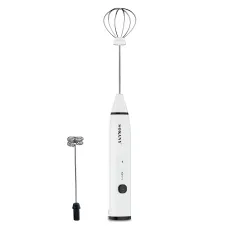 Капучинатор ручной Sokany SK-1772 бесшумный аккумуляторный, белый