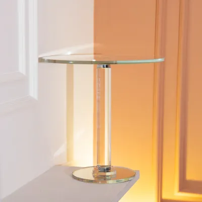 Тортовница на ножке Minimalism стеклянная 31 см