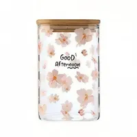 Банка для сыпучих продуктов Sakura 1,2 л с крышкой