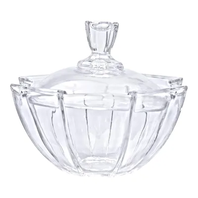 Сахарница Danny Home с крышкой из толстого стекла Сахарница Danny Home с крышкой из толстого стекла