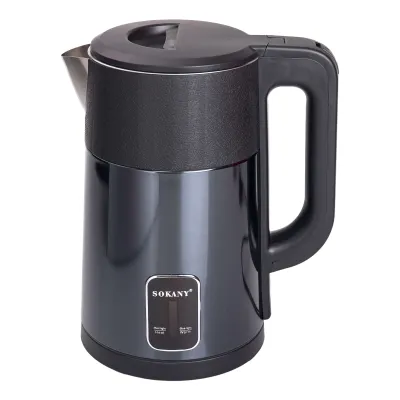 Електрочайник Sokany SK-09017 на 2.5 л 1500 Вт, чорний