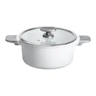 Каструля алюмінієва MGC з антипригарним покриттям 4.7 л, білий