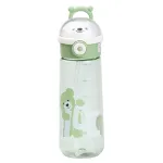 Пляшка для води Nice 620 мл із кришкою фліп топ на защіпці, зелений