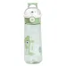 Пляшка для води Nice 620 мл із кришкою фліп топ на защіпці, зелений