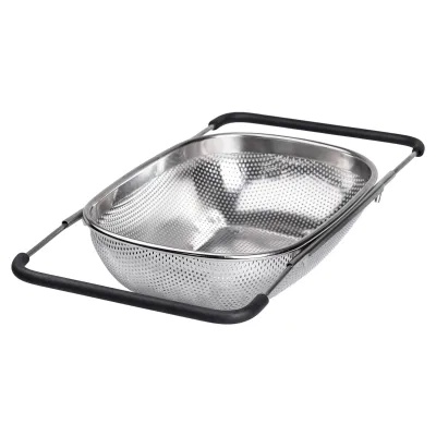 Друшляк-сито на раковину для миття продуктів 34*23,5*9 см