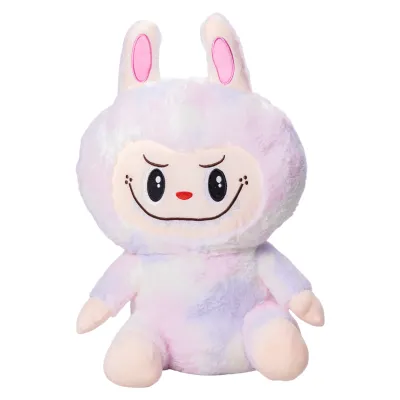 Labubu большая мягкая игрушка, розовый