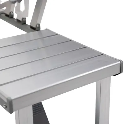 Стіл-трансформер для кемпінгу алюмінієвий 86*67*67 см