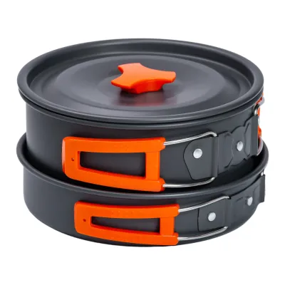 Набор туристической посуды 3 предмета 16,5/14,5/17,5 см