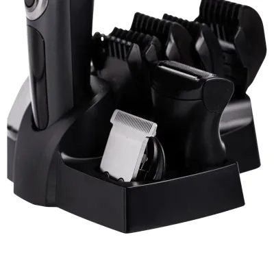 Набір для стрижки волосся 5 в 1 VGR V-105 акумуляторний, чорний Набір для стрижки волосся 5 в 1 VGR V-105 акумуляторний, чорний