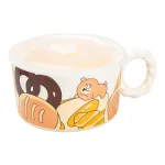 Миска для лапши фарфоровая Bear 800 мл с герметичной крышкой