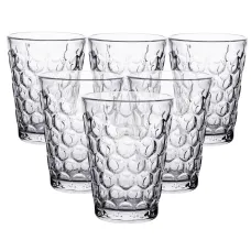 Набор стаканов из толстого стекла Drops 6 штук по 400 мл