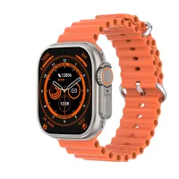 Смарт-годинник SmartX8 Ultra з функцією дзвінка, помаранчевий