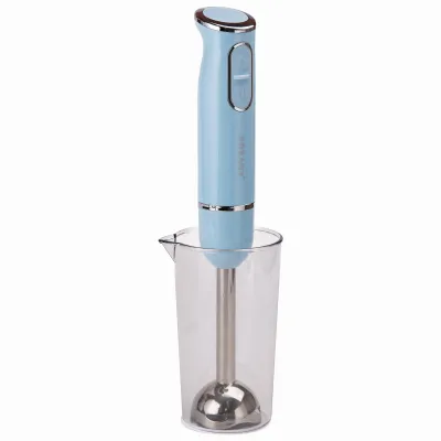 Блендер занурювальний ручний Sokany SK-1726 з мірною склянкою, блакитний