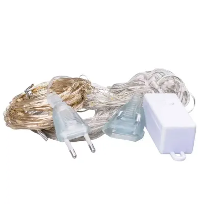 Гирлянда-штора Роса 200 LED размер 3*2 м, синий Гирлянда-штора Роса 200 LED размер 3*2 м, синий