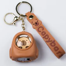 Брелок для ключів Капібара в ракеті 4,5*5 см