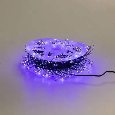 Гирлянда-нить Роса Хвойная лапа 640 LED 30 метров, синий