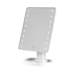 Косметическое зеркало с LED-подсветкой 16 светодиодов, белый Косметическое зеркало с LED-подсветкой 16 светодиодов, белый