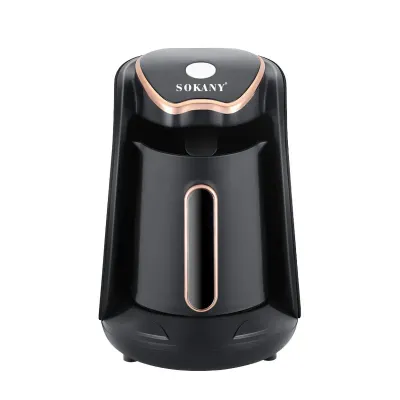 Электрическая турка для кофе SOKANY SK-04008 250 мл, черный с золотом