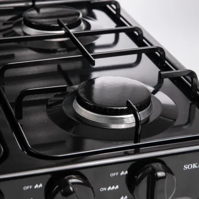 Настільна газова плита SOKANY SK-6004 чотириконфоркова для балонного газу Настільна газова плита SOKANY SK-6004 чотириконфоркова для балонного газу