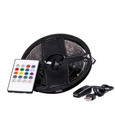 Світлодіодна стрічка TV Light довжиною 5 метрів з пультом, мультиколор