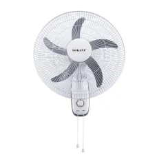 Вентилятор настенный SOKANY SK-19003 3 скорости 5 лопастей