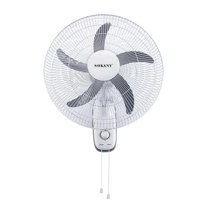 Настінний вентилятор SOKANY SK-19003 3 швидкості 5 лопатей