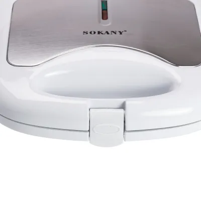 Горішниця електрична SOKANY SK-809 з антипригарним покриттям на 12 горішків, білий