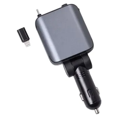 Автомобільний зарядний пристрій з LED-проекцією