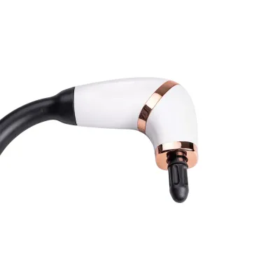 Перкусійний масажер Fascial Gun Massage 4 насадки, білий