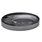 Пепельница стеклянная CIGARLOONG овальная, серый