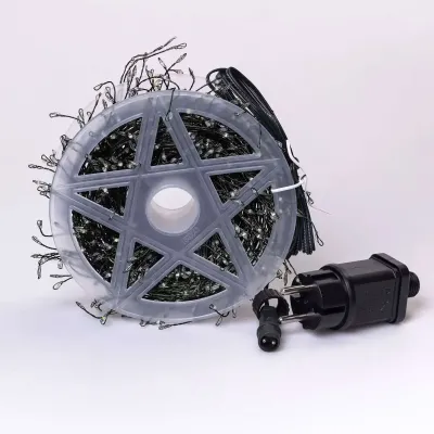 Гирлянда-нить Роса Хвойная лапа 640 LED 30 метров, синий