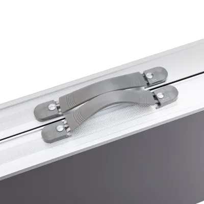 Набор мебели для пикника усиленный стол и 4 стула 120*60*75/65/55 см, серый