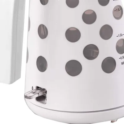 Електрочайник Sokany FK-1621 безшумний 1,7 л, білий