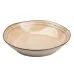 Тарелка суповая фарфоровая 23 см в стиле ретро, бежевый