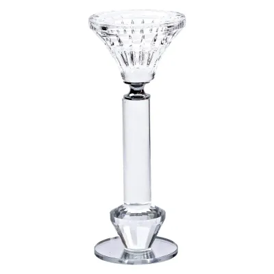 Подсвечник стеклянный Crystal lotus декоративный 17.3 см