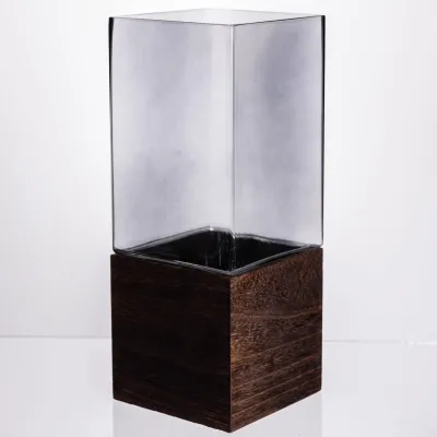 Ваза для цветов и декора Smart Wood 3 л