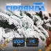 Гирлянда хвойная искусственная литая 2 метра заснеженная