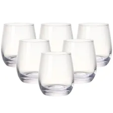 Набор стаканов Deli Glassware 6 штук по 350 мл, прозрачный