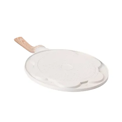 Сковорода для оладьев с антипригарным покрытием 26 см, бежевый Сковорода для оладьев с антипригарным покрытием 26 см, бежевый