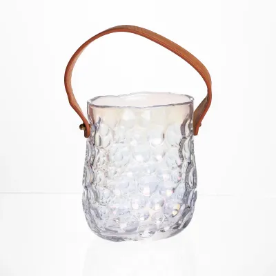 Ваза для квітів та декору Сумочка 800 мл, райдужний Ваза для квітів та декору Сумочка 800 мл, райдужний