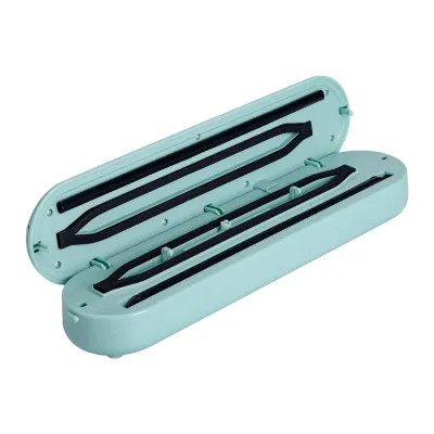 Вакууматор Vacuum Sealer для домашнего использования 300 Вт 10 пакетов в комплекте, бирюзовый Вакууматор Vacuum Sealer для домашнего использования 300 Вт 10 пакетов в комплекте, бирюзовый