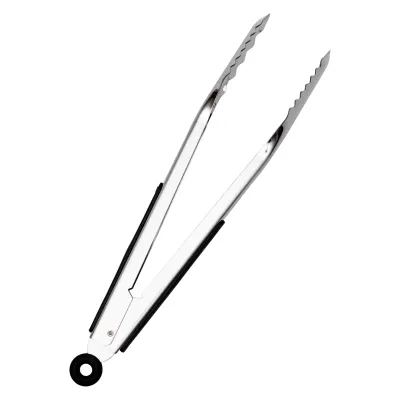 Щипцы кухонные универсальные 34 см с силиконовыми вставками Щипцы кухонные универсальные 34 см с силиконовыми вставками