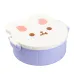Ланч-бокс детский со столовыми приборами Rabbit 18*18*7 см, сиреневый