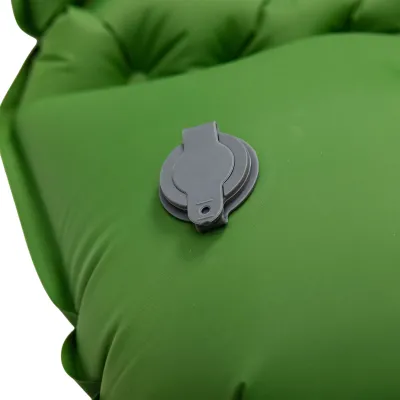 Матрас надувной из TPU 190*55*3 см с подушкой, зеленый Матрас надувной из TPU 190*55*3 см с подушкой, зеленый