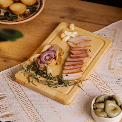 Дошка для подачі прямокутна 20*30 см, ясен Дошка для подачі прямокутна 20*30 см, ясен