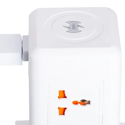 Мережевий фільтр-подовжувач TOWER 6 розеток 3USB + 1PD 2,8 метри Мережевий фільтр-подовжувач TOWER 6 розеток 3USB + 1PD 2,8 метри