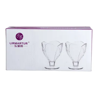 Набор креманок Lirmartur фигурных 6 штук по 180 мл