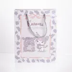 Подарунковий пакет Kuromi 19*9.5*24.5 см 10 штук в упаковці, фіолетовий