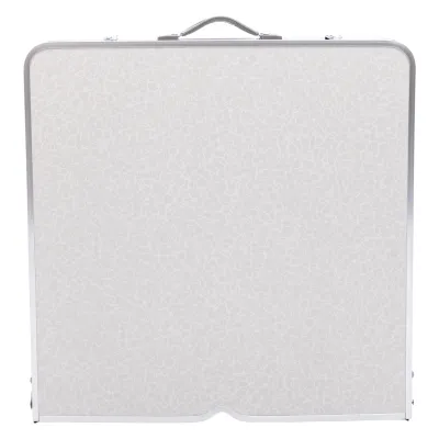 Набор мебели для пикника усиленный стол и 4 стула 120*60*75/65/55 см, белый Набор мебели для пикника усиленный стол и 4 стула 120*60*75/65/55 см, белый